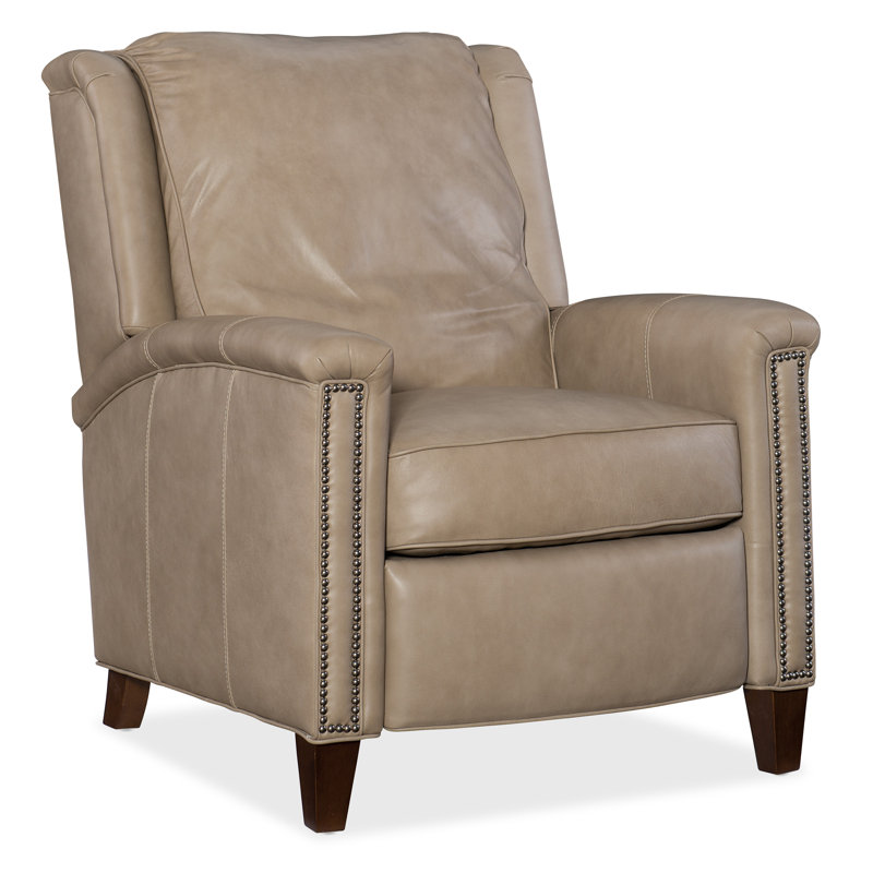 Hooker Furniture Genuine Leather Manual Recliner & Reviews Perigold